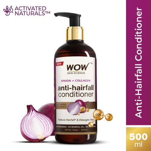 WOW Skin Science Onion & Collagen Anti- Hairfall Conditioner - Reduces Hair Breakage & Detangles Hair