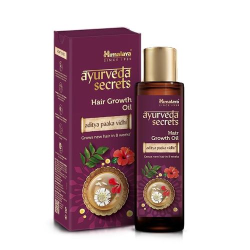 Himalaya Ayurveda Secrets Hair Growth Oil With Bringha, Hibiscus And Curry Leaf