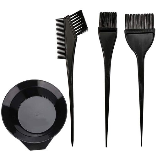 Bronson Professional Hair Dye Colouring Kit Brush And Bowl 4 Pcs Set