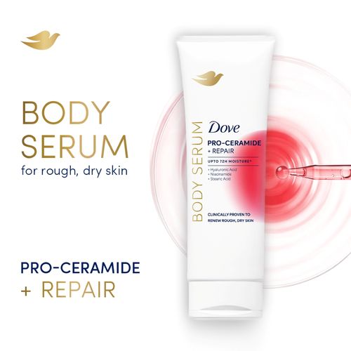 Dove Pro Ceramide+ Repair, Body Serum For Rough Skin Repair