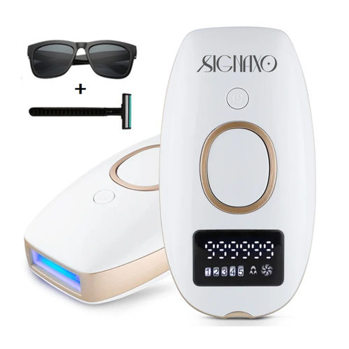 Signaxo Flow IPL Permanent Laser Hair Removal Device Machine With 9,99,999 Flashes for At-Home Use
