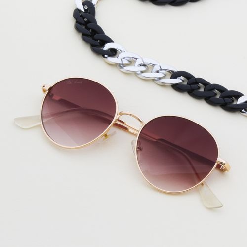 TED SMITH UV Protection Round Sunglasses For Men Women Fairplay-C3 54