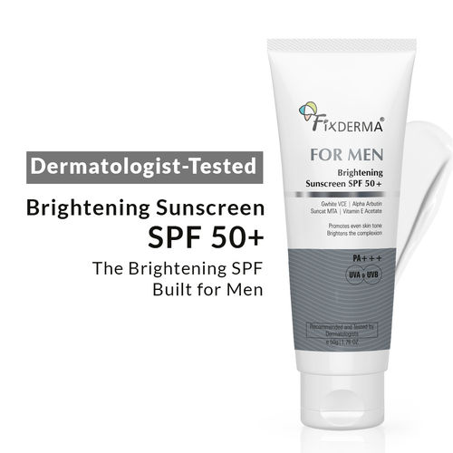 Fixderma Brightening Sunscreen SPF 50 PA+++ For Men
