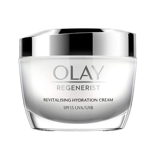 Olay Regenerist Revilatising Hydration Day Cream With Spf 15 For Plump Skin With Niacinamide