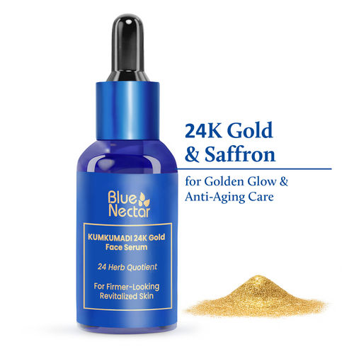 Blue Nectar Kumkumadi 24k Gold Face Serum