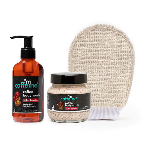 MCaffeine Coffee & Berries Body Exfoliation Routine