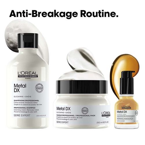 L'Oreal Professionnel L'Oréal Professionnel Metal Dx ShampooPlus Metal Dx MaskPlus Metal Dx Oil