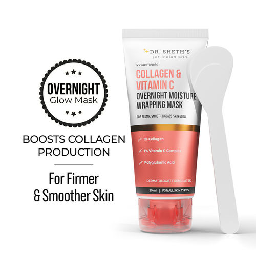 Dr. Sheth's Collagen & Vitamin C Overnight Moisture Wrapping Mask