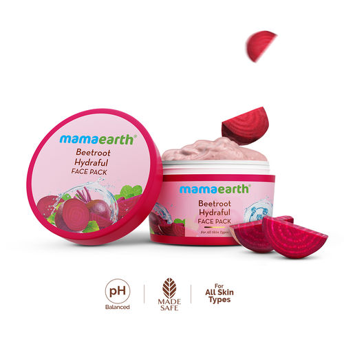 Mamaearth Beetroot Hydraful Face Pack With Beetroot & Hyaluronic Acid