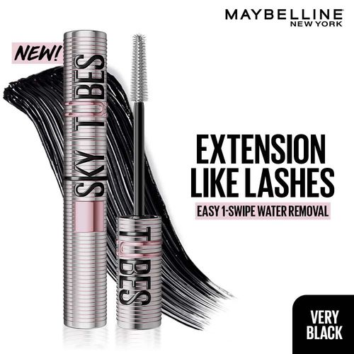 Maybelline New York Lash Sensational Sky Tubes Tubing Mascara - Very Black