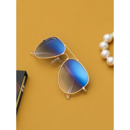 TED SMITH UV Protection Aviator Sunglasses for Men Women Stylish Trending Fashion (58)