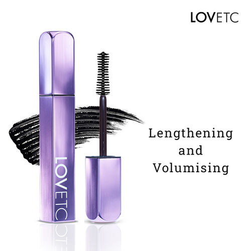 LOVETC Curl & Lengthen Volumizing Mascara, Water Resistant & Non Irritating - Got Your Black