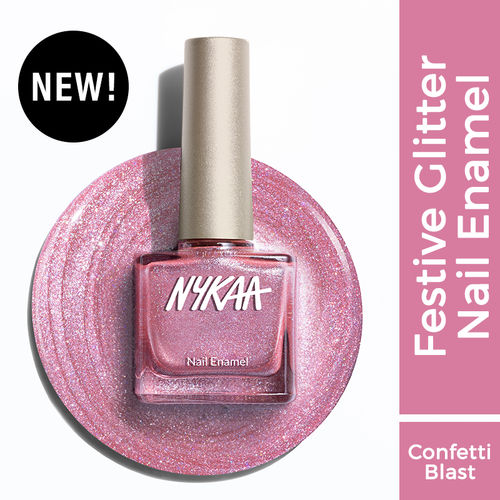 Nykaa Cosmetics Nykaa Glitter Nail Enamel