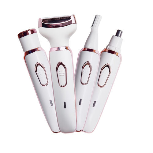 Signaxo Edge 4 in 1 Rechargeable Eyebrow and Body Hair Shaver & Trimmer For Women