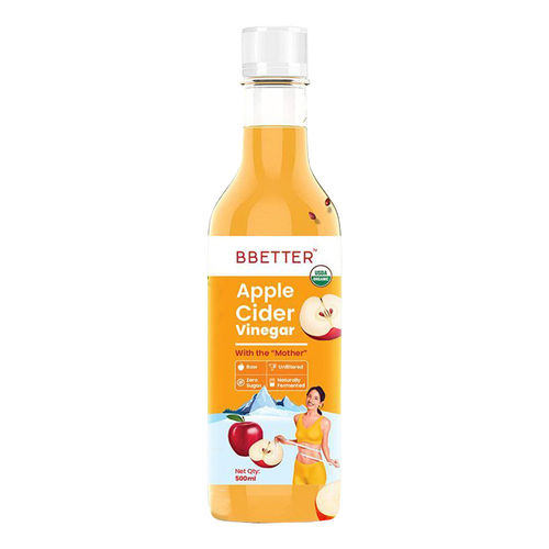 BBETTER Organic Apple Cider Vinegar With The Mother