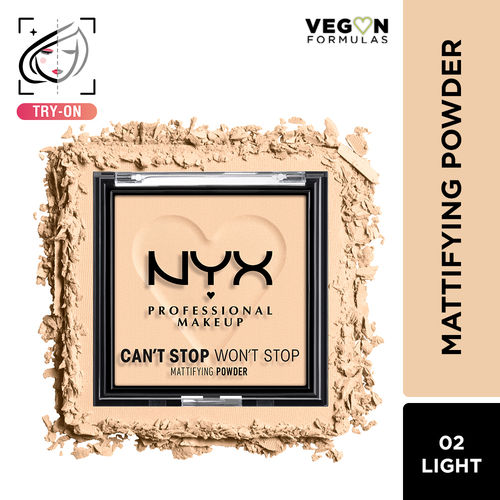 NYX Professional Makeup Can't Stop Won't Stop Mattifying Powder - Tan