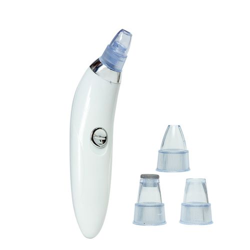 Bronson Professional Pore Cleanser Blackhead Dermasuction Remover Battery Operated With 4 Nozzles