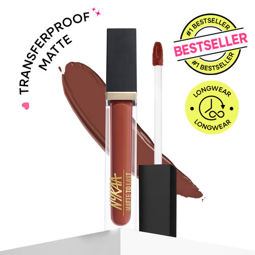 Nykaa Cosmetics Nykaa Matte To Last ! Transferproof Liquid Lipstick