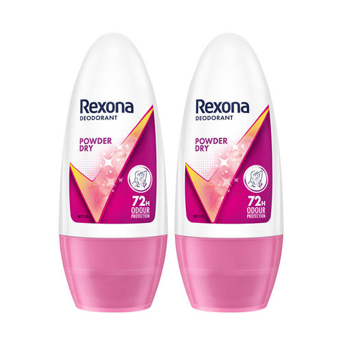Rexona Powder Dry Deodorant Roll On Pack Of 2