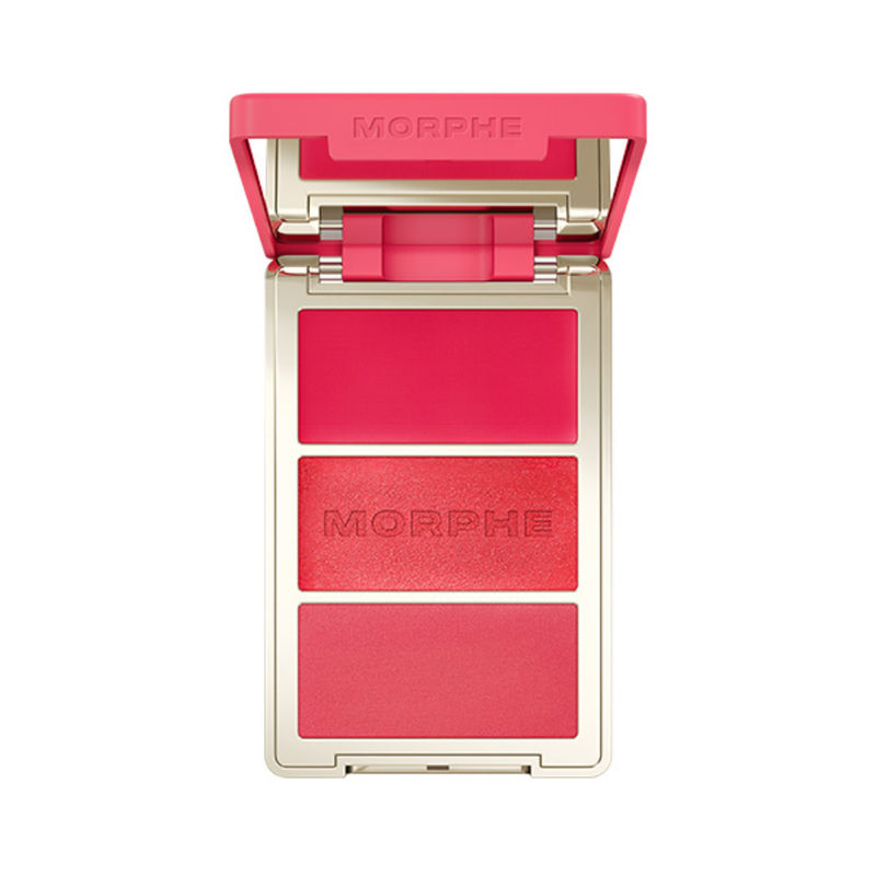 MORPHE Cheek Thrills Multi-finish Face Trio Blush- Cabana Club