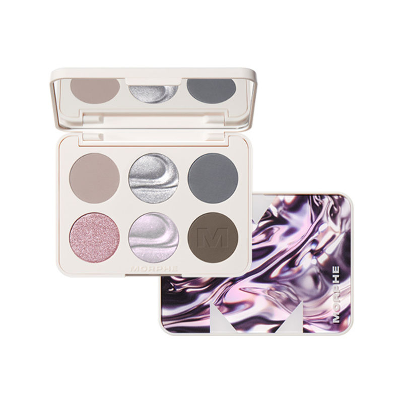 MORPHE Chromaplus 6-Pan Eyeshadow Palette - Cyber Chrome