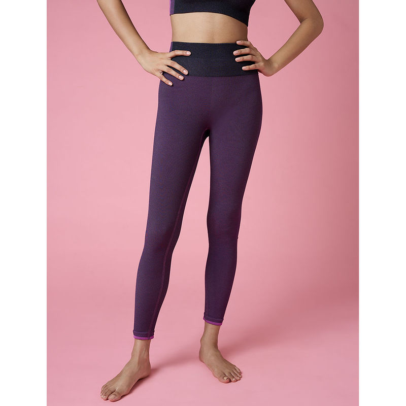 FEIER Duet Purple Leggings (S)