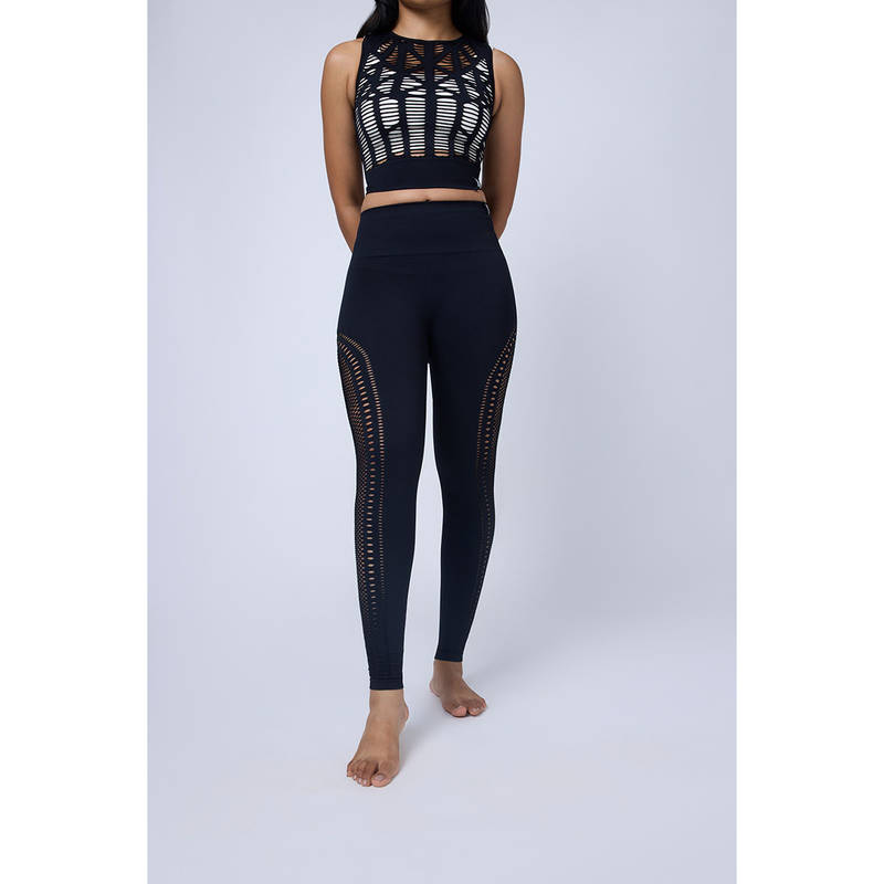 FEIER Zephyr Navy Blue Leggings (S)