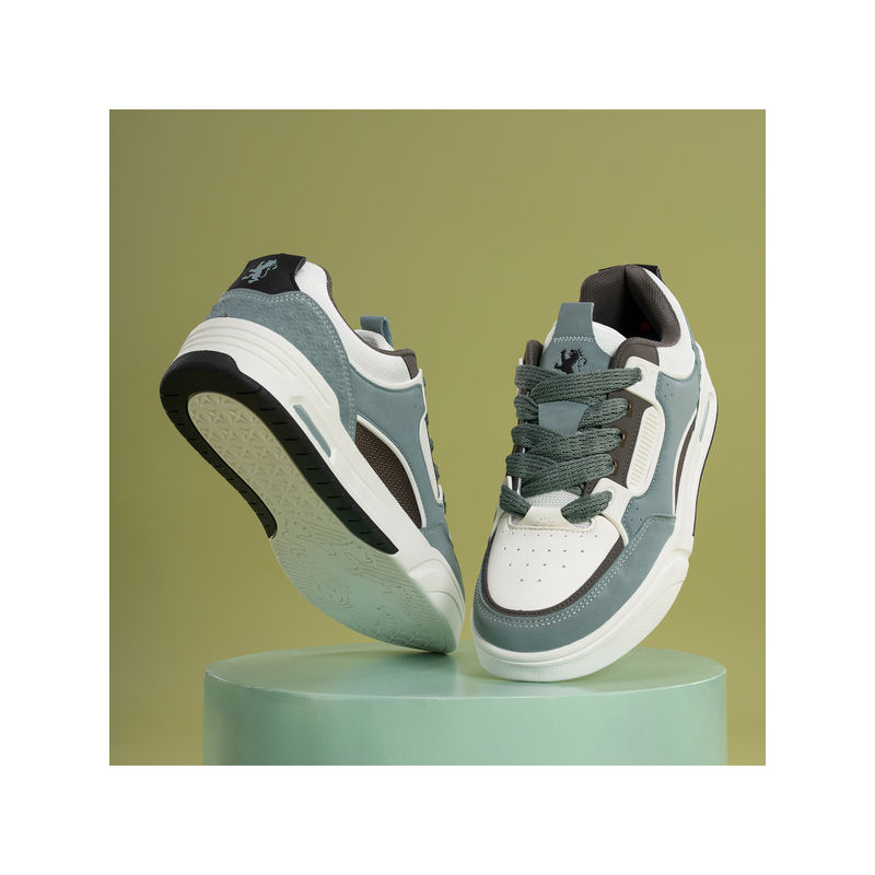Red Tape Men Colorblocked Green Lifestyle Casual Shoes (UK 9)