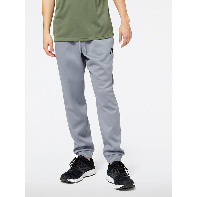 New Balance Men Grey Activewear Trackpant (M)