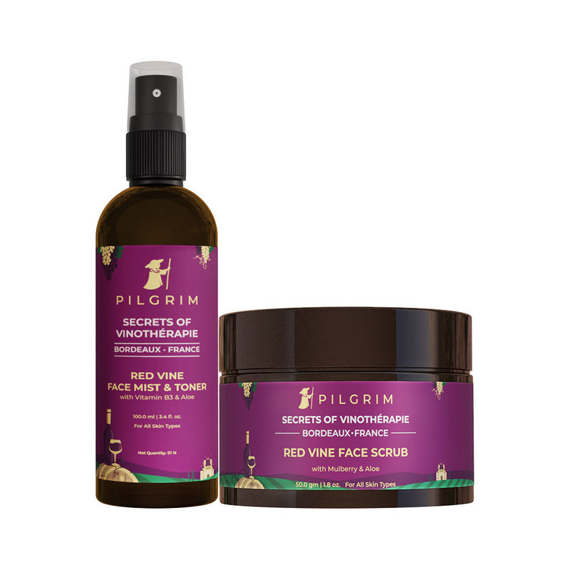 Pilgrim Anti Ageing Quick Clear Face Cleansing Combo Buy Pilgrim Anti