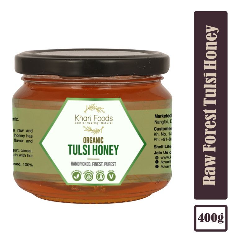 Khari Foods Premium Raw Organic Forest Honey