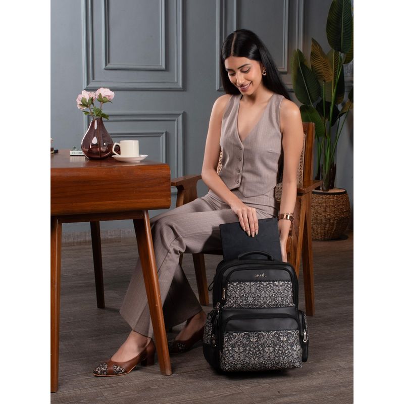 Buy Zouk Lattice Lace Consultant Backpack Online