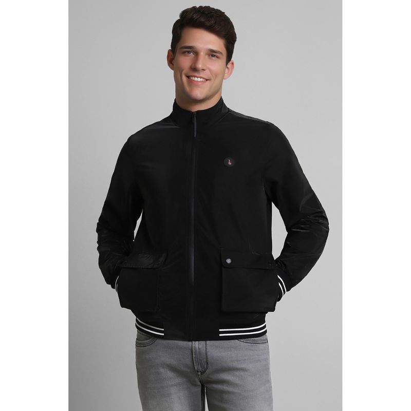 Simon Carter Black Solid Jacket (S)