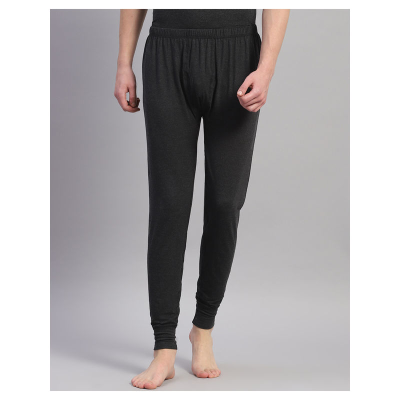 Monte Carlo Mens Solid Black Thermal Bottom (XL)