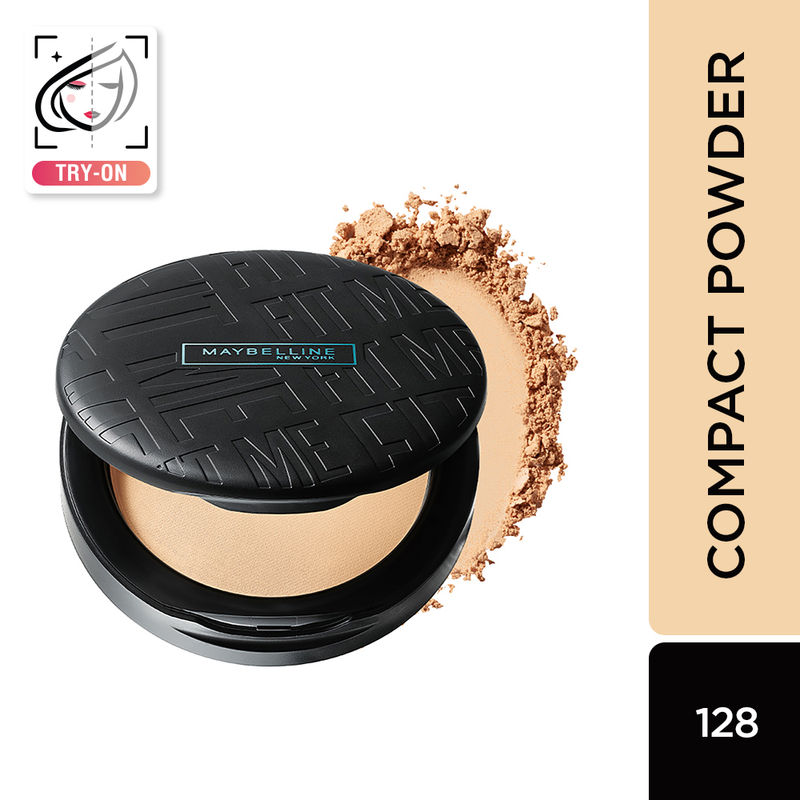 Maybelline New York Fit Me 16Hr Oil Control Compact - 128 Warm Nude