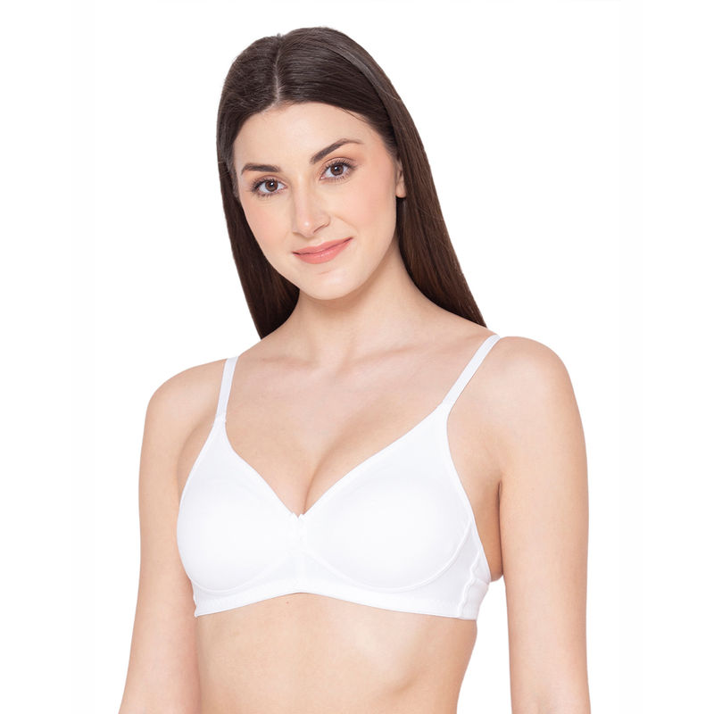 Groversons Paris Beauty Women Everyday T-shirt Bra - White (34B)