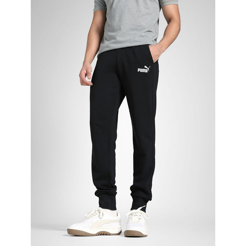 Puma ESS Slim TR Men Black Joggers (XL)