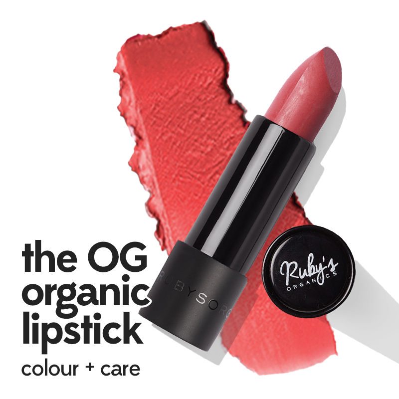 Rubys Organics Semi-Matte Lipstick Apricot