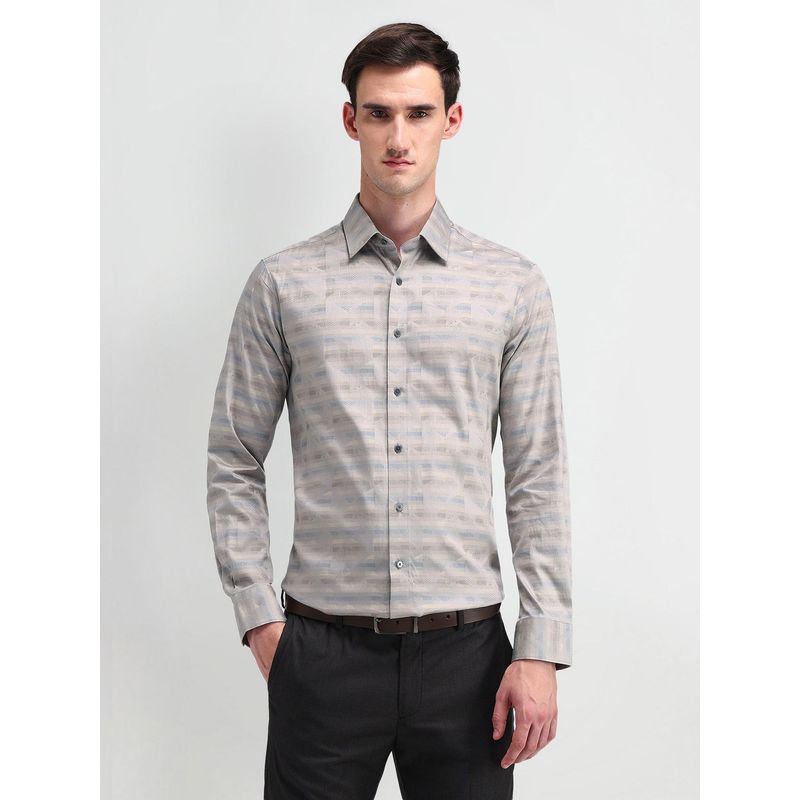 Arrow Men's Grey Woven Shirt (38)