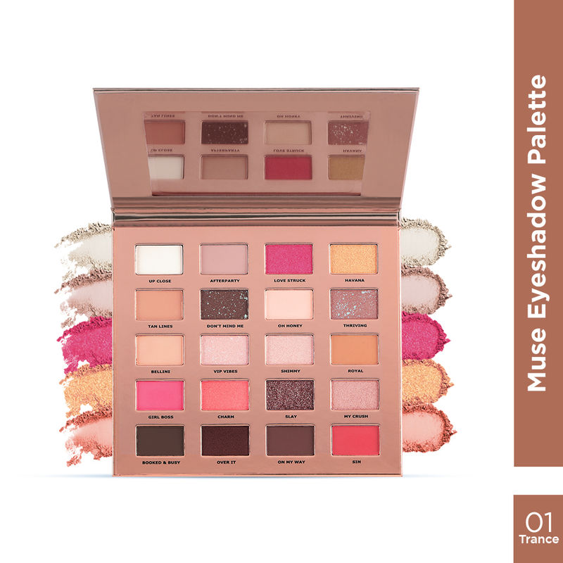 GLAM21 Muse Eyeshadow Palette - Trance - 01