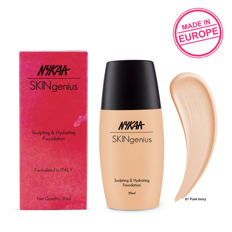 Nykaa Skingenius Sculpting Hydrating Foundation At Nykaa Com
