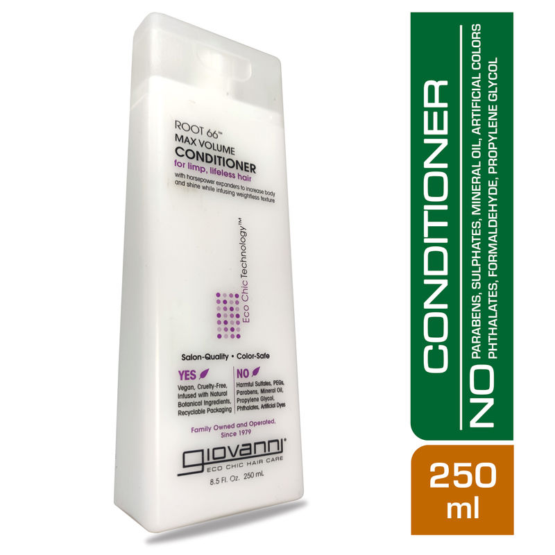 Giovanni Organic Root66 Max Volume Conditioner Review Nykaa