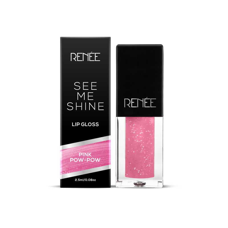 Renee Cosmetics See Me Shine Lip Gloss - Pink Pow Wow