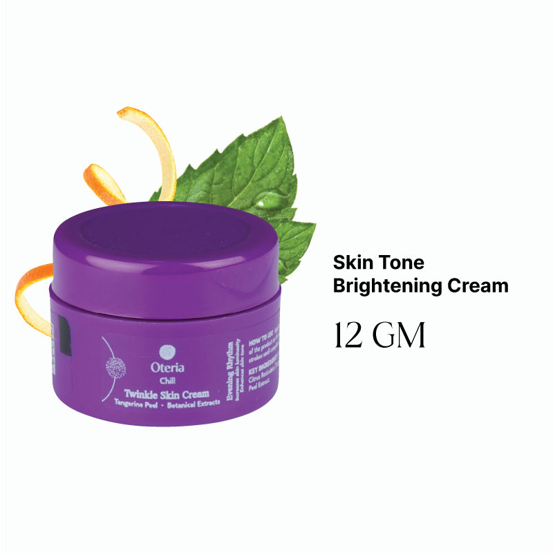 Oteria Twinkle Skin Cream With Tangerine Peel For Pigmentation And Dark Spots PM Routine