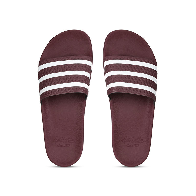 adidas Originals Adilette Maroon Casual Slide: Buy adidas Originals Adilette  Maroon Casual Slide Online at Best Price in India | Nykaa