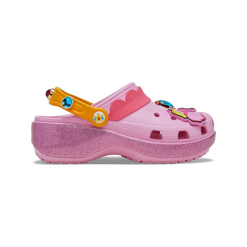 Crocs Unisex Princess Cls Pltfrm Clogs Mlt (UK 6)