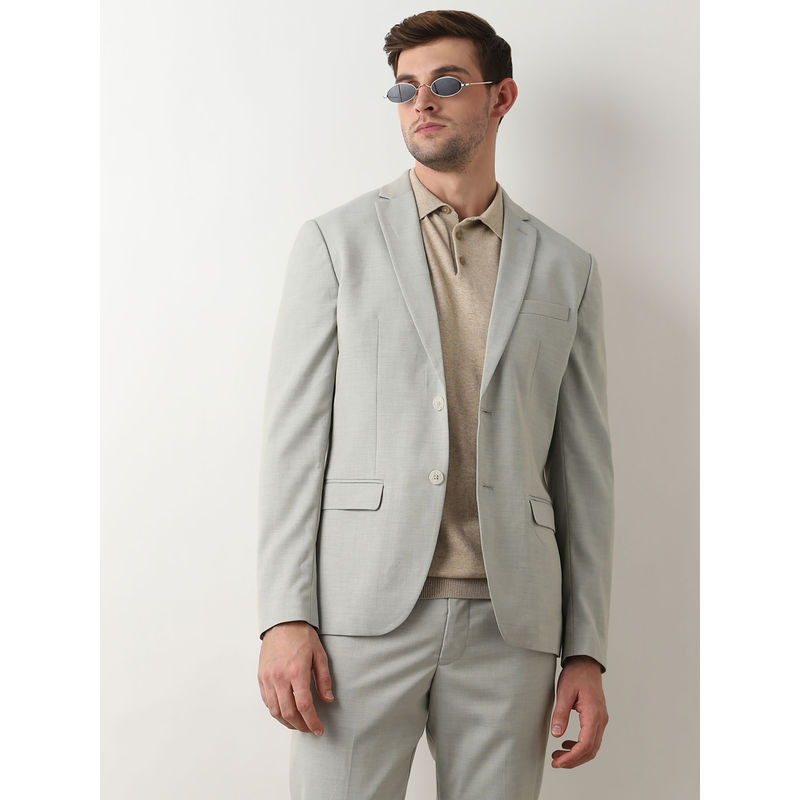 Selected Light Green Suit Tailored Blazer (46)