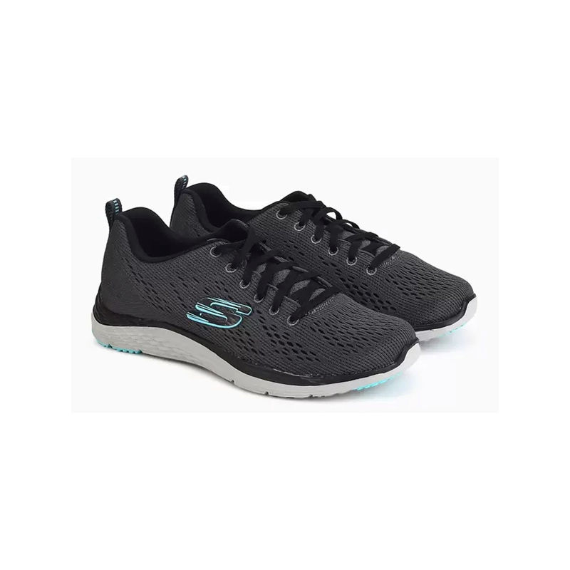 SKECHERS Women Backstage Pass Grey Running Shoes (UK 3)