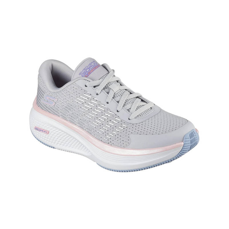 SKECHERS Women Go Run Elevate 2 Grey Running Shoes (UK 5)