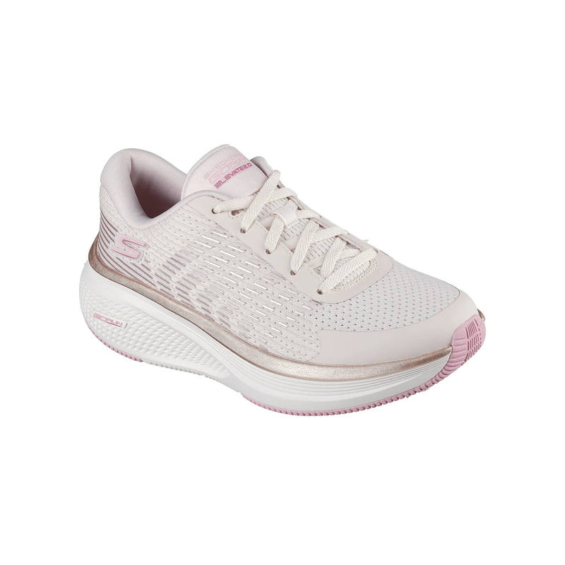 SKECHERS Women Go Run Elevate 2 Pink Running Shoes (UK 6)